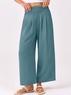 Foto 2 | Foto 2 | Pantalones Palazzo Anrabess Para Mujer, Pierna Ancha, Cintura Alta, Modelo Lake S - Venta Internacional.