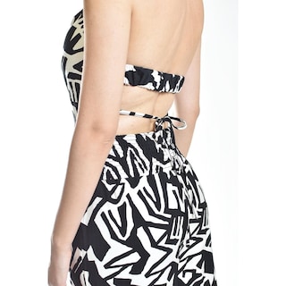 Foto 4 | Foto 4 | Set Estampado Abstracto Roman Fashion /juvenil, 9268-92997 (bco /negro) Negro