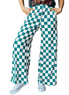 Foto 1 | Foto 1 | Pantalones Acelit Cuadros Casual Mujer Primavera Verano Verde - Venta Internacional.