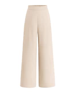 Foto 1 | Foto 1 | Pantalones De Pierna Ancha Btfbm Para Mujer, Elásticos, Cintura Alta, Color Palazzo Beige - Venta Internacional.