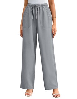 Foto 1 | Foto 1 | Pantalones Grace Karin Con Cintura Elástica Para Mujer, Color Gris, 2xl - Venta Internacional.