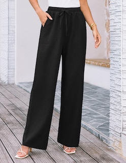 Foto 4 | Foto 4 | Pantalones Casuales Grace Karin De Verano Con Cordón En La Cintura Y Pierna Ancha - Venta Internacional.