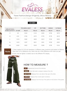 Foto 4 | Foto 4 | Pantalones Palazzo Evaless, Casual, Cintura Alta, Pierna Ancha, 2xl, Verde - Venta Internacional.
