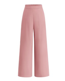 Foto 1 | Foto 1 | Pantalones Anchos Btfbm Para Mujer, Elásticos, Cintura Alta, Color Rosa Palazzo - Venta Internacional.
