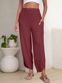Foto 3 | Foto 3 | Pantalones Capri Anrabess Palazzo Summer De Pierna Ancha Para Mujer - Venta Internacional.