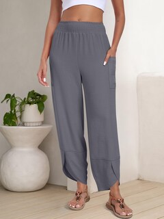 Foto 3 | Foto 3 | Pantalones Capri Anrabess Palazzo Summer De Pierna Ancha Para Mujer - Venta Internacional.