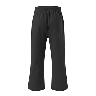 Foto 5 | Foto 5 | Pantalones Capris De Algodón Y Lino Para Mujer, De Pierna Ancha, Rectos, Para Verano - Venta Internacional.