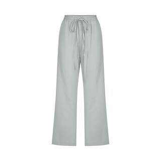 Foto 4 | Foto 4 | Pantalones Capris Para Mujer, Algodón Y Lino, Holgados, De Verano, B03, Verde Menta - Venta Internacional.
