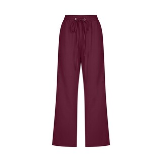 Foto 4 | Foto 4 | Pantalones De Lino Para Mujer, Capris, Elásticos, Cintura Alta, Talla Grande - Venta Internacional.