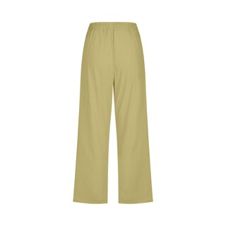 Foto 5 | Foto 5 | Pantalones Capri Para Mujer, Algodón Y Lino, Holgados, Pernera Ancha, Color Verde Xxxl - Venta Internacional.