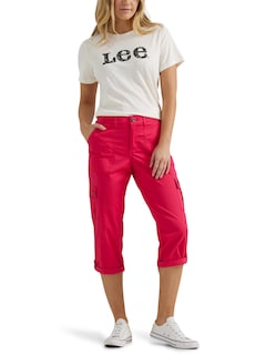 Foto 2 | Foto 2 | Pantalón Capri Cargo Lee Ultra Lux Comfort Con Flex-to-go Para Mujer - Venta Internacional.