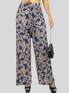 Foto 6 | Foto 6 | Pantalones Relajados Para Mujer Panta-1006 Diseño D17 Unico Wide Legs De Cintura Alta