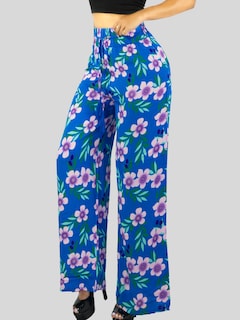 Foto 4 | Foto 4 | Pantalones Relajados Para Mujer Panta-1006 Diseño D14 Unico Wide Legs De Cintura Alta