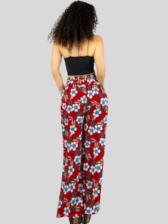 Foto 3 | Foto 3 | Pantalones Relajados Para Mujer Panta-1006 Diseño D15 Unico Wide Legs De Cintura Alta