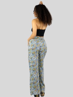 Foto 3 | Foto 3 | Pantalones Relajados Para Mujer Panta-1006 Diseño D16 Unico Wide Legs De Cintura Alta