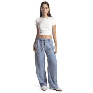 Foto 1 | Foto 1 | Pantalón De Mezclilla Ligera Roman Fashion /juvenil, 7066 (mezclilla Light) Azul