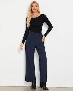 Foto 3 | Foto 3 | Pantalones De Vestir Grapent Azul Marino Talla Xxl Para Mujer - Venta Internacional.