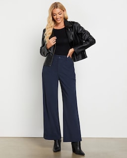 Foto 7 | Foto 7 | Pantalones De Vestir Grapent Azul Marino Talla Xxl Para Mujer - Venta Internacional.