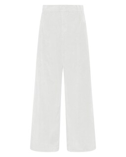 Foto 1 | Foto 1 | Pantalones Grapent Blancos De Pierna Ancha Y Cintura Alta Para Mujer, Talla M - Venta Internacional.