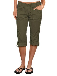 Foto 1 | Foto 1 | Bermudas Flamingals De Talle Medio Color Verde Capris Talla Xl Para Mujer - Venta Internacional.