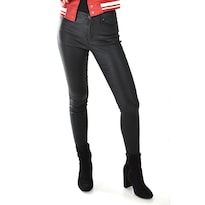 Jeggings Juvenil Tipo Vinipiel 6110 (negro) Negro