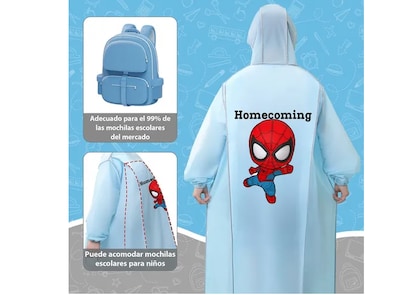 Foto 3 | Foto 3 | Xtellar Gabardina Impermeable Portátil Ultraligera, Resguarda De La Lluvia En Estilo