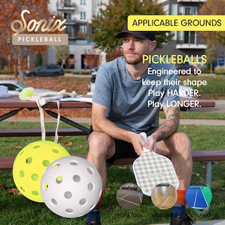 Foto 5 | Foto 5 | Set De Palas De Pickleball Sonix Fiberglass Con 2 Raquetas Y 4 Pelotas - Venta Internacional.