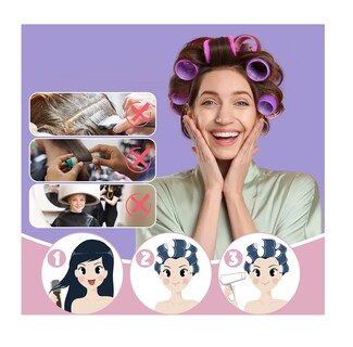 Foto 2 | Foto 2 | 33 Pzs Rulos Tubos Plástica Para Cabello Autoadheribles