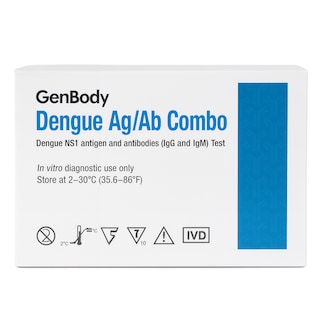 Foto 1 | Foto 1 | Prueba Rapida Genbody Dengue Ag/ab Combo 10 Cassettes