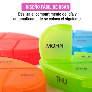 Foto 6 | Foto 6 | Pastillero Organizador Semanal 28 Compartimentos
