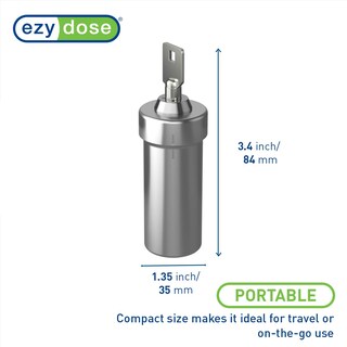 Foto 3 | Foto 3 | Pastillero Y Contenedor De Medicamentos Ezy Dose De Acero Inoxidable - Venta Internacional.