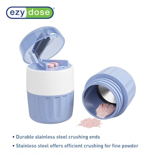 Foto 3 | Foto 3 | Trituradora Y Cortadora De Píldoras Ezy Dose 3 En 1 Con Almacenamiento Azul - Venta Internacional.