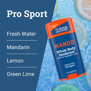 Foto 4 | Foto 4 | Desodorante Mando Whole Body Para Hombre, 72 Horas, Antiolor, 150 Ml, 2 Unidades - Venta Internacional.