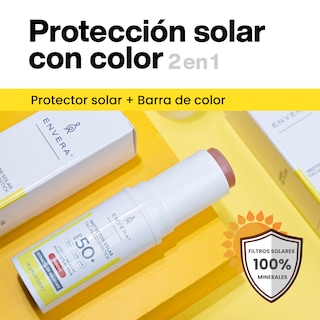 Foto 3 | Foto 3 | Protector Solar Facial en Barra con Color Fps 50+ Envera 10 g