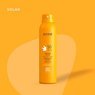 Foto 3 | Foto 3 | Fotoprotector Babé Transparente Wetskin Fps 50 Spray 200 ml
