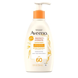 Foto 1 | Foto 1 | Loción Corporal Con Protección Solar Aveeno Protect + Hydrate Spf 60 355 Ml - Venta Internacional.