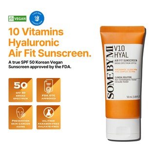 Foto 2 | Foto 2 | Protector Solar Some By Mi V10 Hyal Air Fit Spf 50 50 Ml - Venta Internacional.