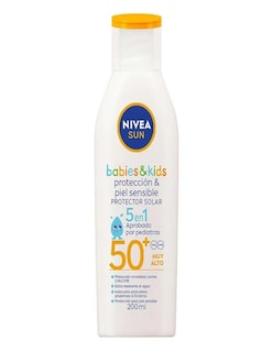 Foto 2 | Foto 2 | Nivea Sun Babies & Kids Protector Solar Sensitive Fps50 + Gratis Termo Güish De Regalo