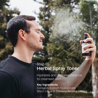 Foto 5 | Foto 5 | Set De Cuidado De La Piel Hommeface Daily Trio Para Hombres Con Limpiador Facial, Tónico E Hidratante - Venta Internacional.
