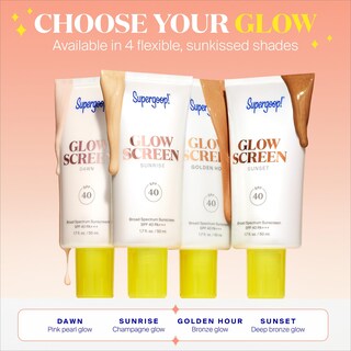Foto 7 | Foto 7 | Protector Solar Supergoop! Glowscreen Spf 40, 50 Ml, Paquete De 2 - Venta Internacional.