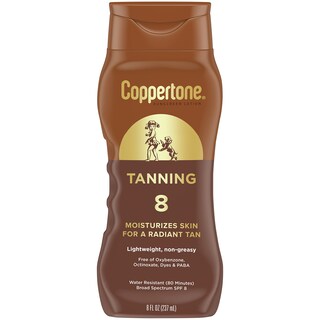 Foto 1 | Foto 1 | Loción Solar Coppertone Tanning Spf 8, 240 Ml, Resistente Al Agua - Venta Internacional.