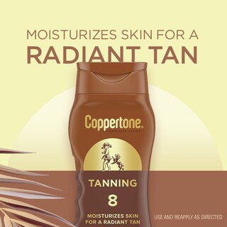 Foto 3 | Foto 3 | Loción Solar Coppertone Tanning Spf 8, 240 Ml, Resistente Al Agua - Venta Internacional.
