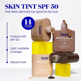 Foto 4 | Foto 4 | Tinte Para La Piel Supergoop! Protec (tinte) Daily Spf 50 Luz De 40 W - Venta Internacional.