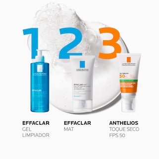 Foto 5 | Foto 5 | La Roche Posay Effaclar Mat Hidratante Facial Matificante Piel Grasa Con Poros Visibles 40ml