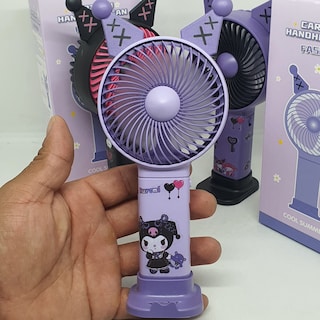 Foto 3 | Foto 3 | 3 Ventiladores Kuromi De Bolsillo Con Pegatinas