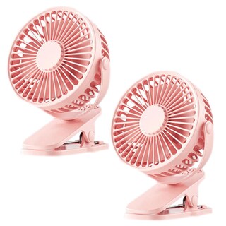 Foto 2 | Foto 2 | Mini Ventiladores Ventdepot Mxzep-002 2 Piezas Rosa