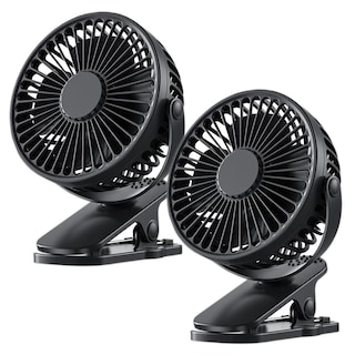 Foto 1 | Foto 1 | Mini Ventiladores Portatiles Ventdepot Mxmze-002 2 Piezas Negro