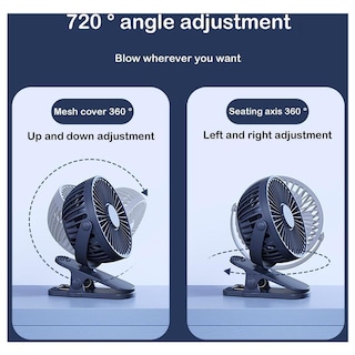 Foto 3 | Foto 3 | Ventilador Ventdepot Mxbbz-002 2 Piezas Azul