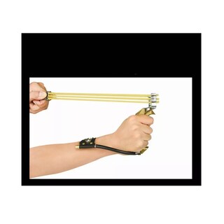 Foto 3 | Foto 3 | Lanzador De Tirachinas Profesional De Goma Dorado