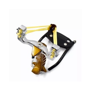 Foto 5 | Foto 5 | Lanzador De Tirachinas Profesional De Goma Dorado